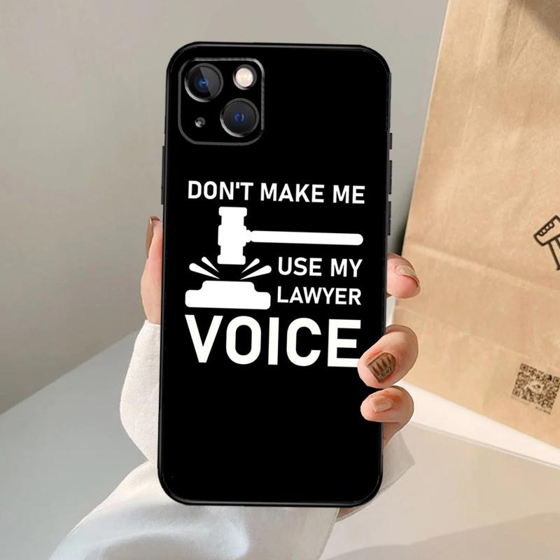 Law Student Lawyer Judge Silicone Case For Apple iPhone 17 Pro Max 17 Air 17Pro Phone Protective Cover