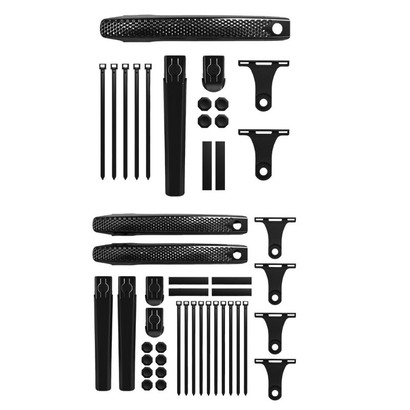 Adjustable Mountain Bike Hard Shells Mudguard Bicycles Cycling Front/Rear Mud Guards Quickly Release Wide Bike Mudguard