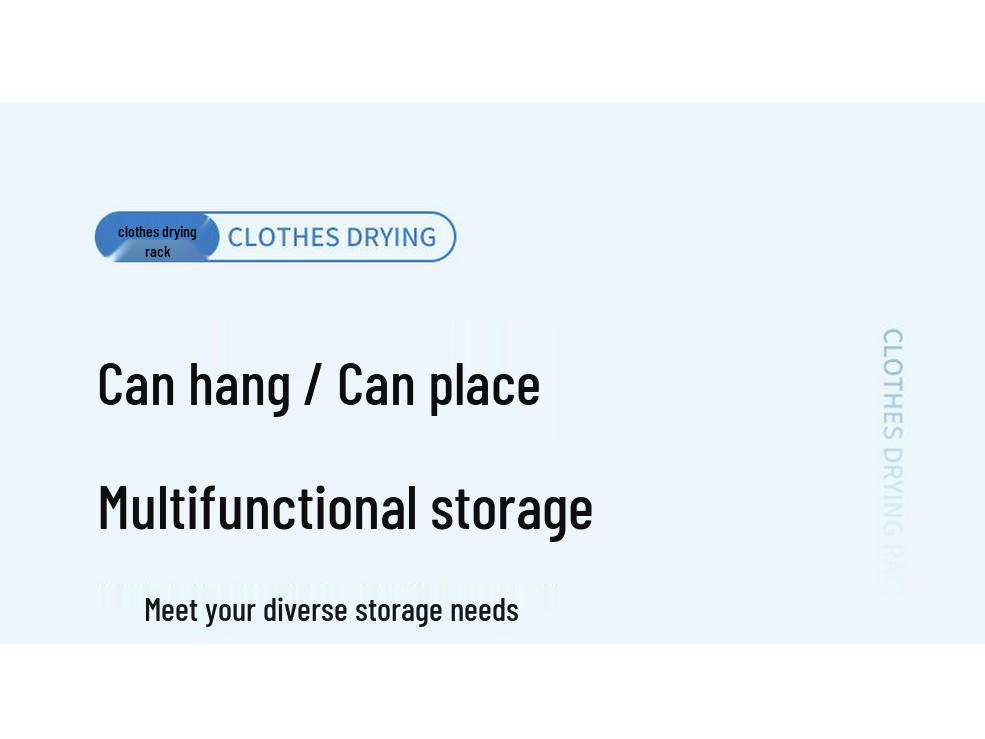 Hochhaus Balkon Wäscheständer mit Kleiderstange und Diebstahlschutz für Fenster