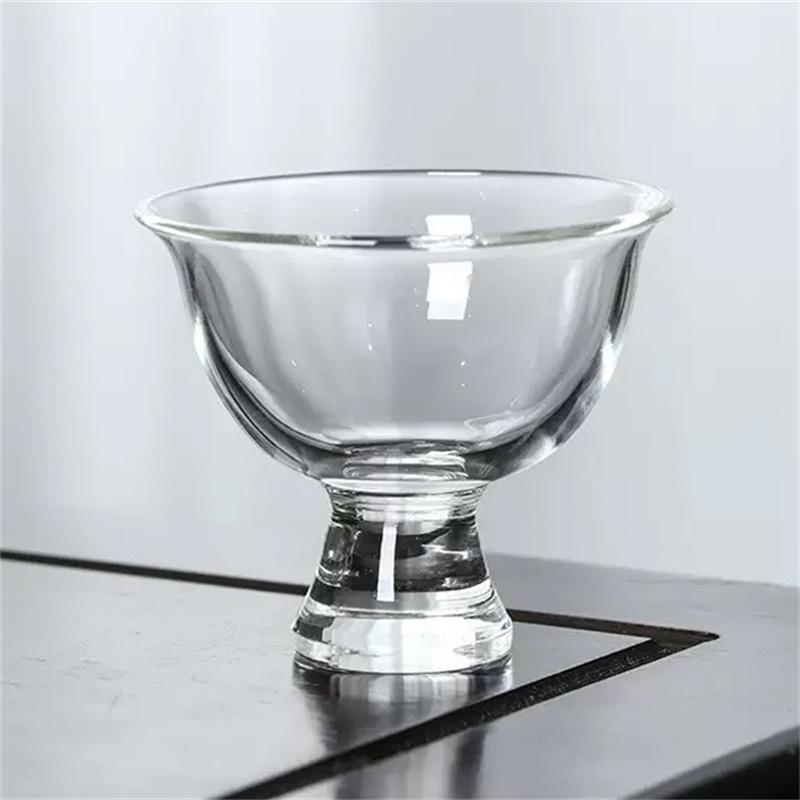 Exquisite Small Capacity 45ml Heat-resistant Borosilicate Glass Tea Cups Savoring Tea Glass Teacups Shot Tea-sipping Cup Tea Ser 1pcs чистый