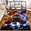 Anime-Inspired Carpet with Action Characters and Intense Colors Suitable for use as an anti-slip for living room bedroom sofas