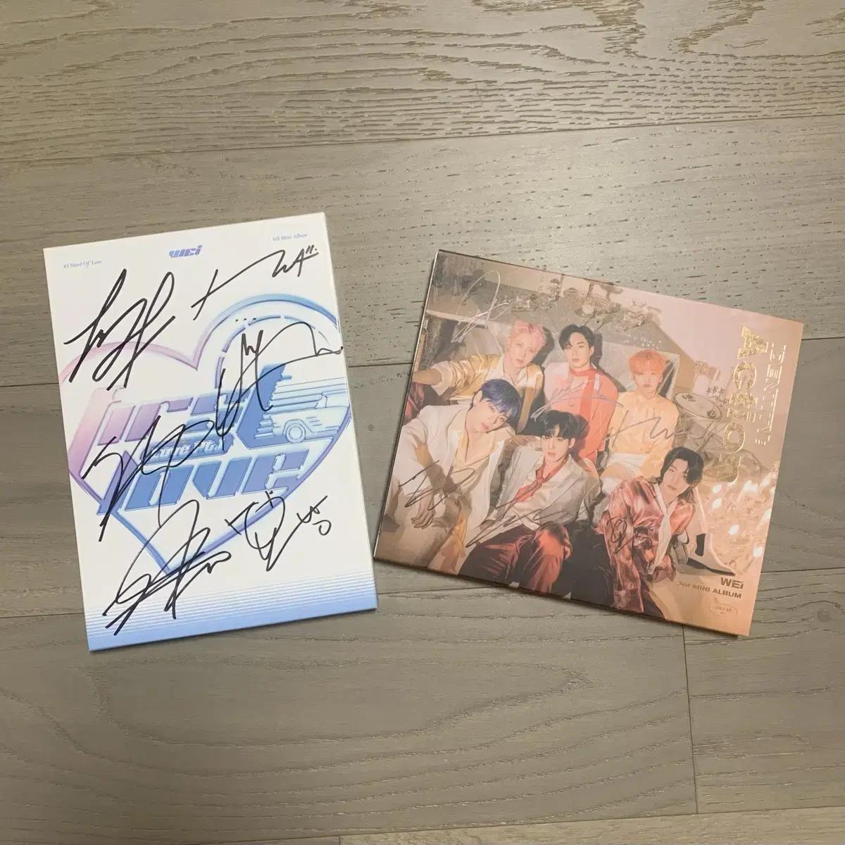 

Партия подписей альбомов от Вай Ким Ёхана