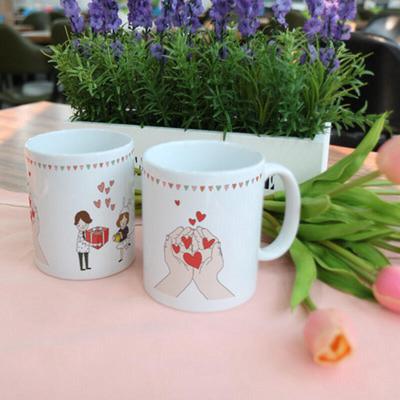 Cb558-Ontwerp Mok 2 stuks-Geef me liefde