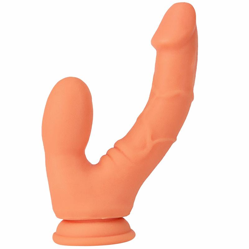 Female Double-headed Penis Simulation Fake Penis Pull Pull Masturbation Anal Plug Adult Sex Products