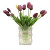 Fake Tulip Flowers Artificial Real Touch Faux Tulip Flower for Spring Easter Home Kitchen Wedding Bouquet Mother's Day Decoration