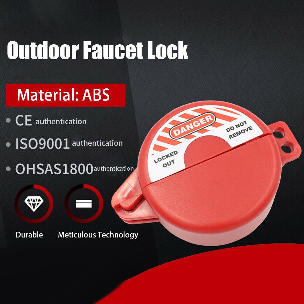 Faucet Lock Outdoor Replace Parts Single/double Hole