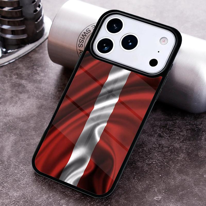 

Чехол для телефона с принтом флага Латвии для iPhone 17 16 15 Pro Max Air 14 13 12 11 Plus Ударопрочный Capa Чехол iPhone17 Pro Max