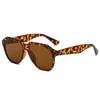 European and American retro oval large frame sunglasses, men's and women's tide star models, rice nail sunglasses, street shooting glasses s
