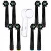 Toothbrush Heads - Oral B Compatible - EB18-P PolishClean - Activated Charcoal - Effective Whitening