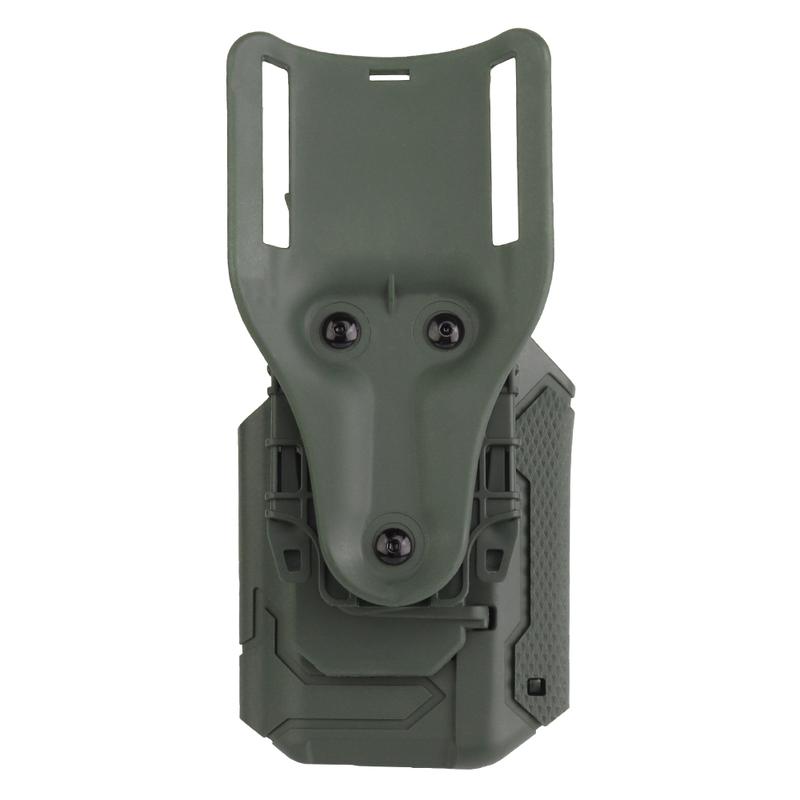 Quick Release Flashlight Holster Universal X300 Drop Leg Platform Pistol Holster QLS Adapter