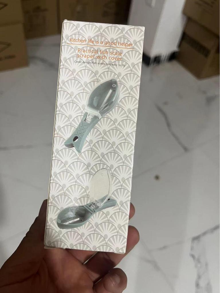 Fish Scale Planer & Descaling Knife - Safe, Efficient Fish Scale Remover for Home Use