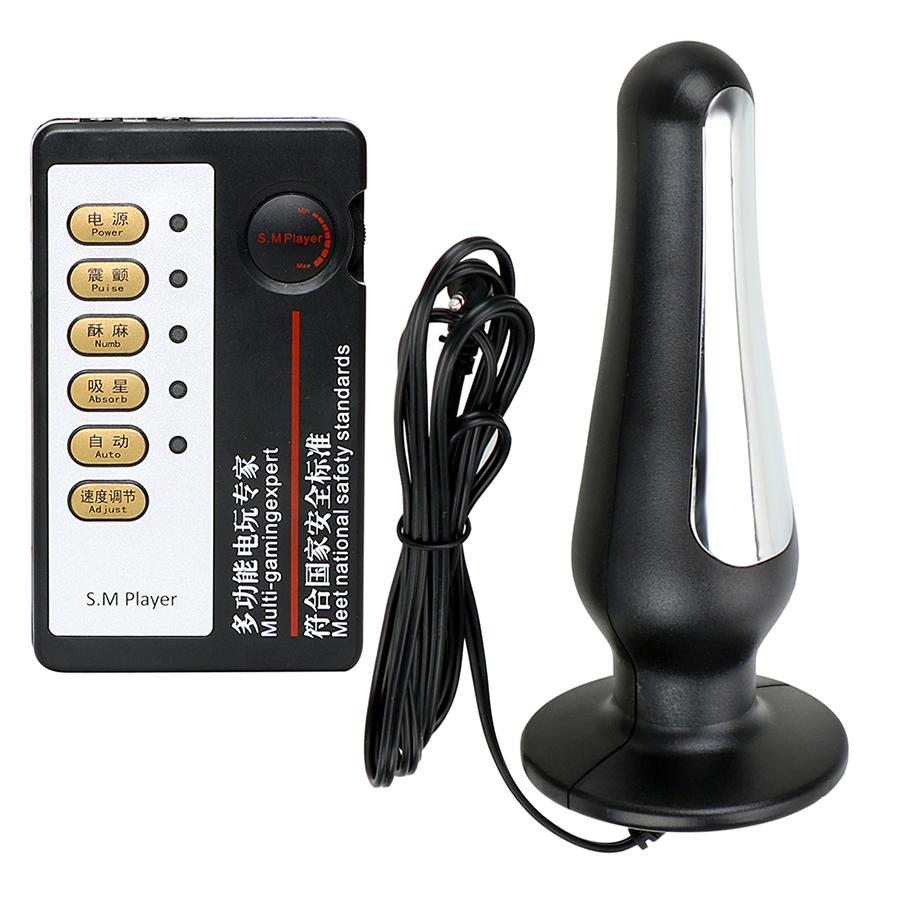 Elektroschock Analplug für Frauen Klitoris Vaginalkugeln Po Dilator Männer Prostata Massagegerät Medizinische Sexspielzeuge Weiblicher Masturbator
