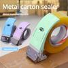 5cm/6cm Shipping Tape Slitter Metal Tape Dispenser Handheld Tape Cutter Ideal for Moving, Mailing, Box Sealing, and Shipping