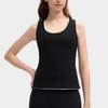 FILA Original Fashion Casual Simple Knit Sleeveless Vest Women tops Black F51W529103F-BK