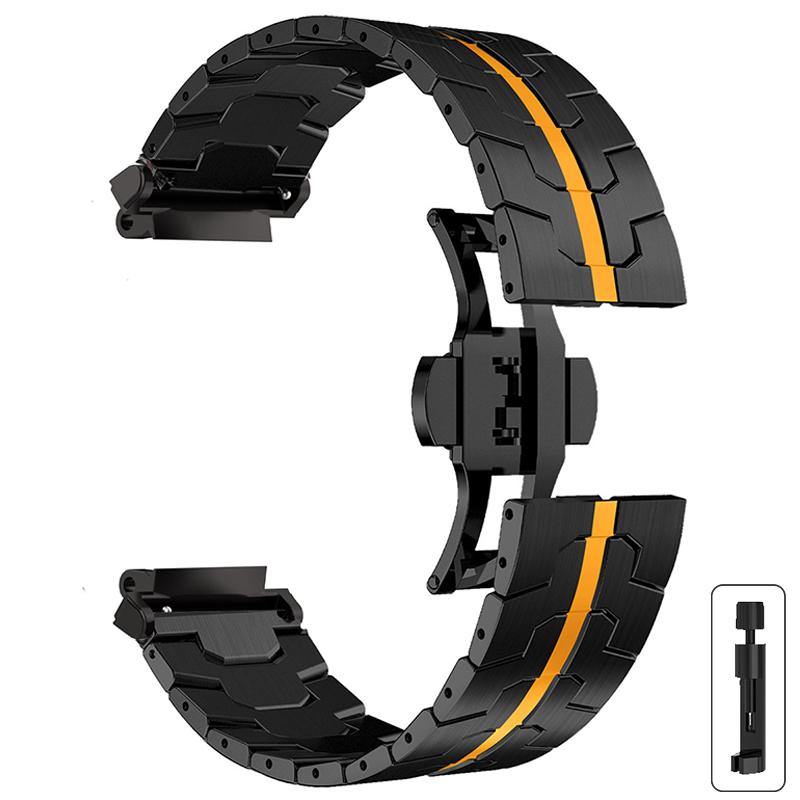 Luxucy Stianless Steel Strap For Amazfit T-rex 3/2 Trex Pro Watch Metal Band Correa For Huami Amazfti TRex Watchband Accessories