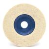 Power Tool-3Pcs 100mm 4 Inch Wool Buffing Angle Grinder Wheel Felt Polishing Disc Pad