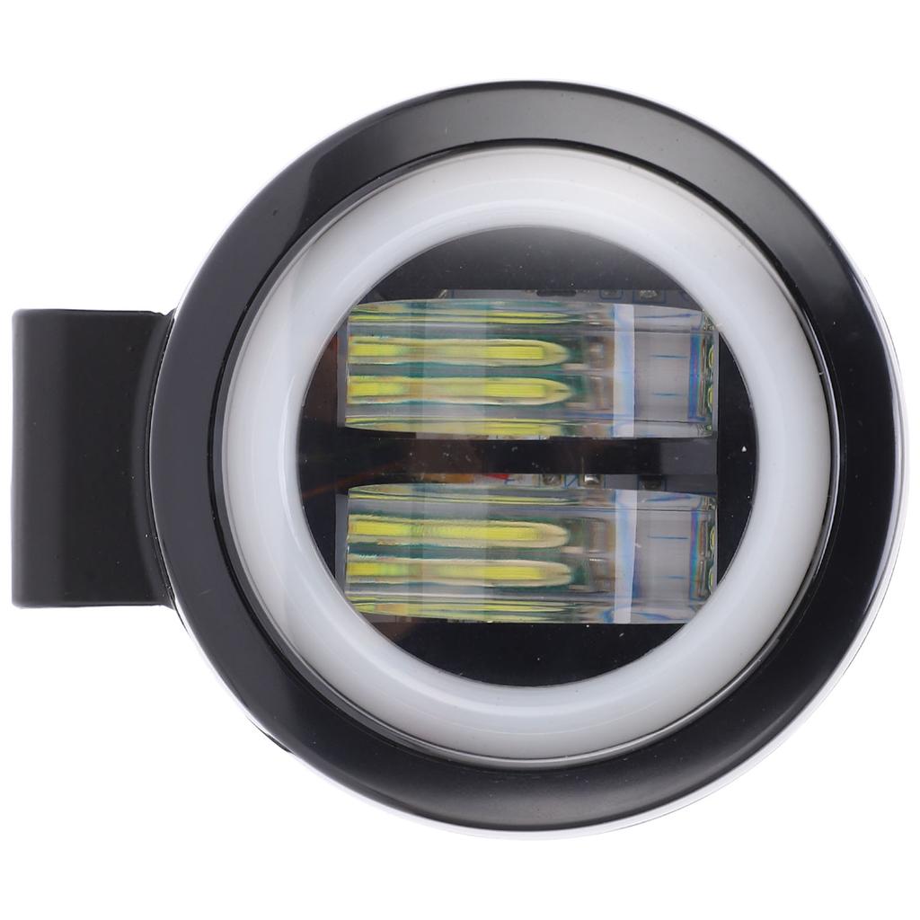 LED Fog Light Auxiliary Lamp 4D Double Lens 20W with   for Motorcycle ATV Truck Boats