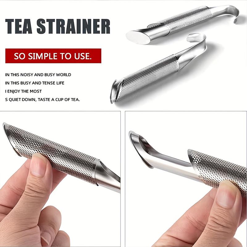 Hang Durable Tea Novel Stainless Steel Creative Filter Multi Functional Portable Filter Easy To Clean 15 * 2cm