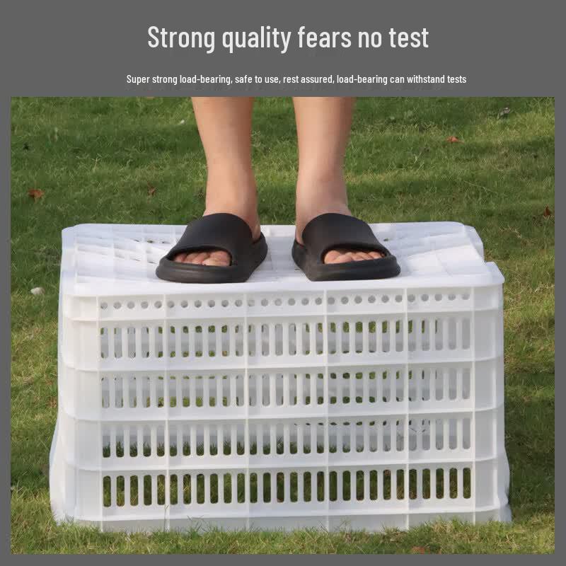Ventilated Plastic Storage and Logistics Crate