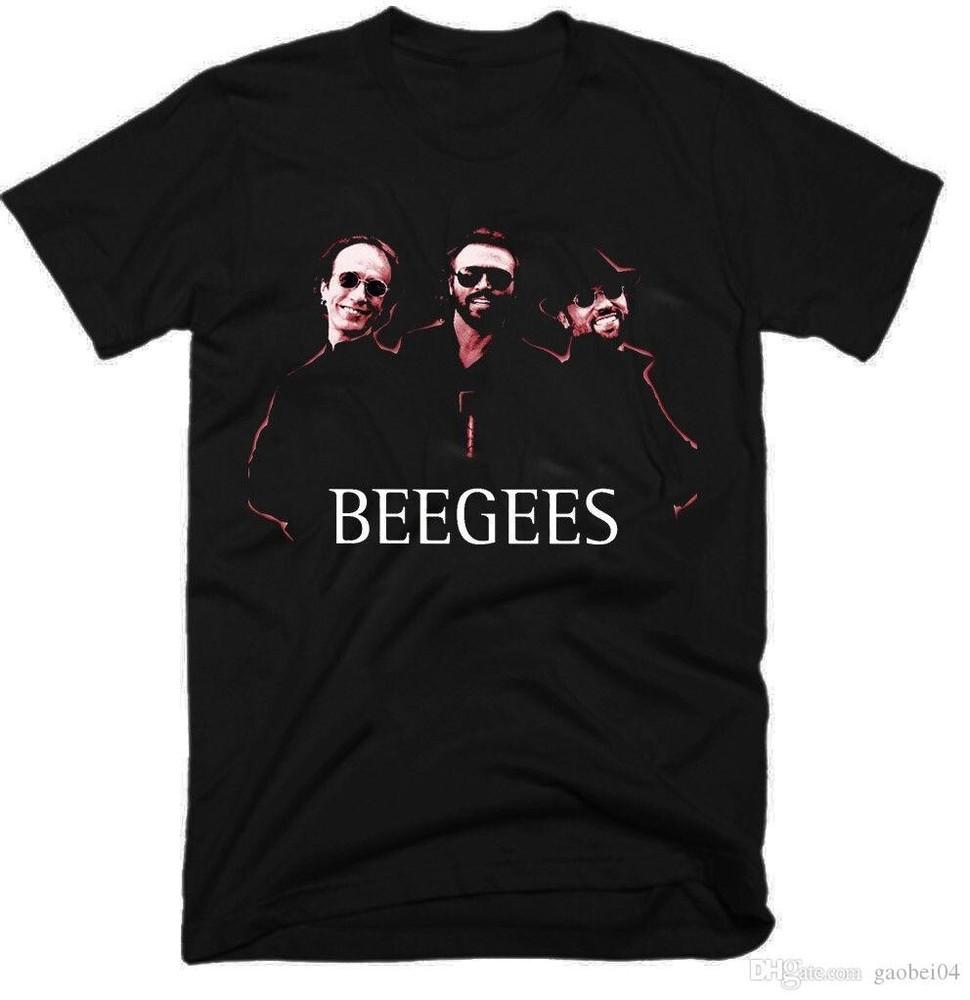 BEE Gees Boys Band Short Sleeve Black Unisex Size S4XL TShirt Unisex T-Shirt XXL