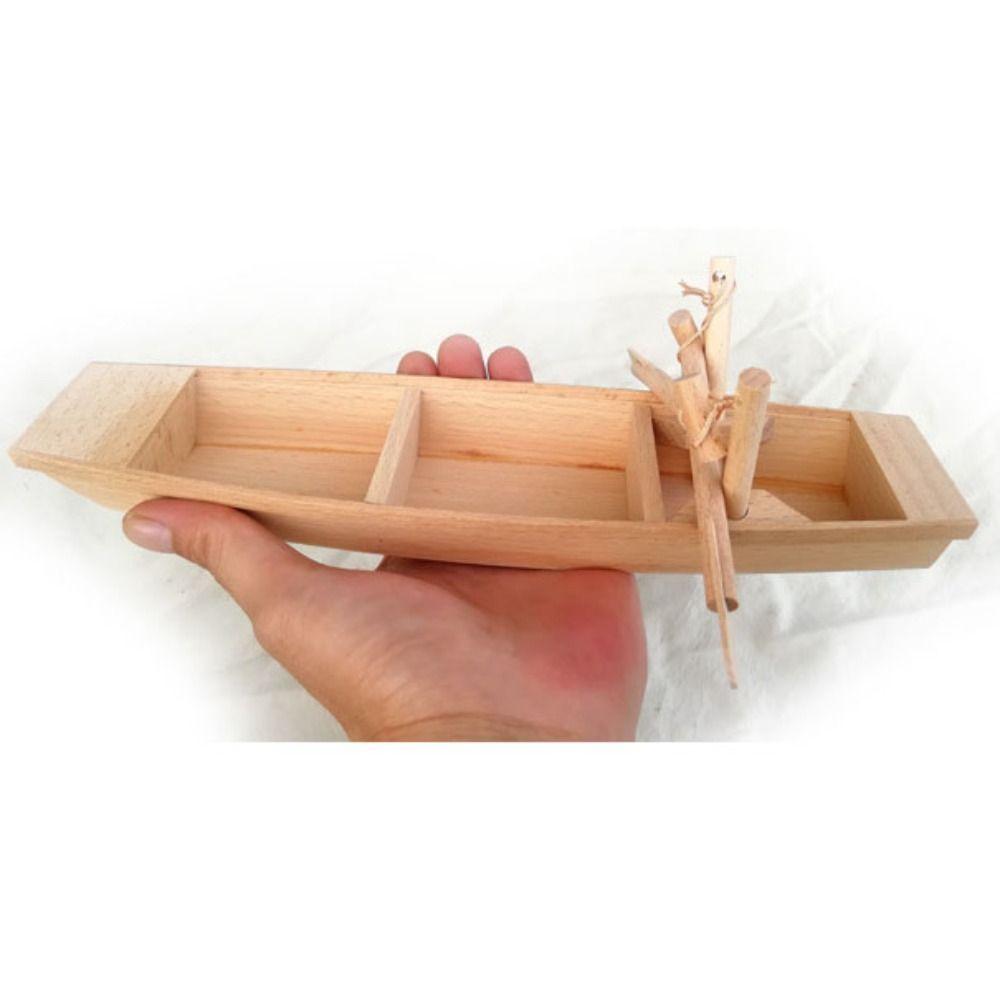 Home Decoration Fishing Boat Decor Ocean Landscape Boat Model Ornaments  Desk Ornament