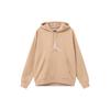Essentials Holiday Logo Label Hooded Casual Long Sleeved Fleece Lined Sweatshirt Men's Linen Yellow FD7466-200