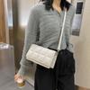 Simple women's bag street trend single shoulder underarm bag oblique span small square bag