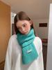 Korean autumn and winter white wool wool scarf female versatile soft waxy couple warm scarf wholesale