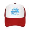 She Dont Hawk Tuah Dont Tawk Tuah Mesh Baseball Cap HipHop Sun Caps Hats Breathable Snapback Caps Fishing Hat Trucker Caps