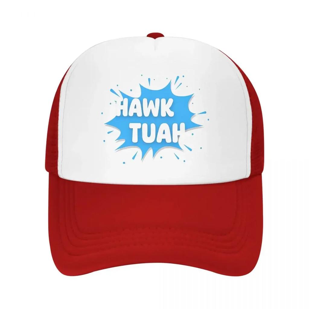 She Dont Hawk Tuah Dont Tawk Tuah Mesh Baseball Cap HipHop Sun Caps Hats Breathable Snapback Caps Fishing Hat Trucker Caps