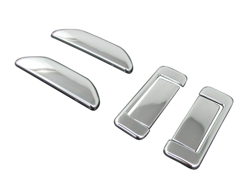 BRIGHTZ Minicab Van U61V U62V Chrome Door Handle Cover Knob Type B Minicab Van U61 U62 61 62 60 15586 [DHC-NOBU-131]