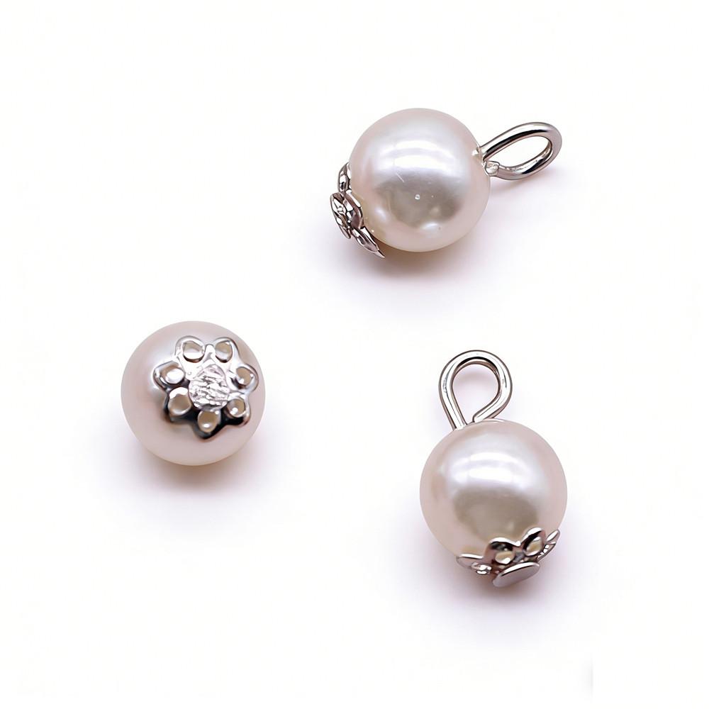 Enamel Charms Multi Color Pearl Pendants For Popular Jewelry Making