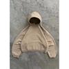 ZYLLO European and American Fashion Loose Hooded Solid Color Street Sports Top