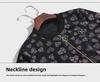 Women's Korean Style Zipper Print Cardigan - Spring/Autumn Long Sleeve Stand-up Collar Jacket