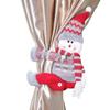 Nuovo Natale Babbo Natale Alce Finestre Cartone Animato Bambola Tenda Decor Buon Natale Decorazioni Casa Natale