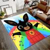 1pc Bing Bunny3 Design Printed Area Rug Carpet for Bedroom Living Room Home Decor Rugs Mat Non Slip Mat Rug for Bedside