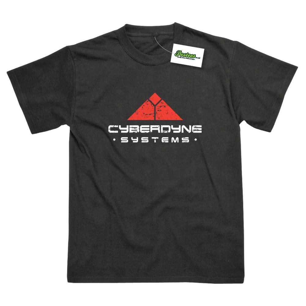 Cyberdyne Systems Inspired By Terminator Printed TShirt 2 Colours M