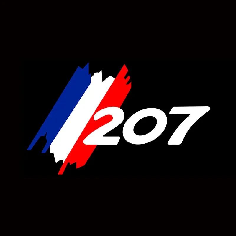 Car Sticker 2025 Hot 2pcs Car LED Door Welcome Light for Peugeot 206 207 307 308 3008 4008 5008 RCZ Laser Projector Ghost Shadow