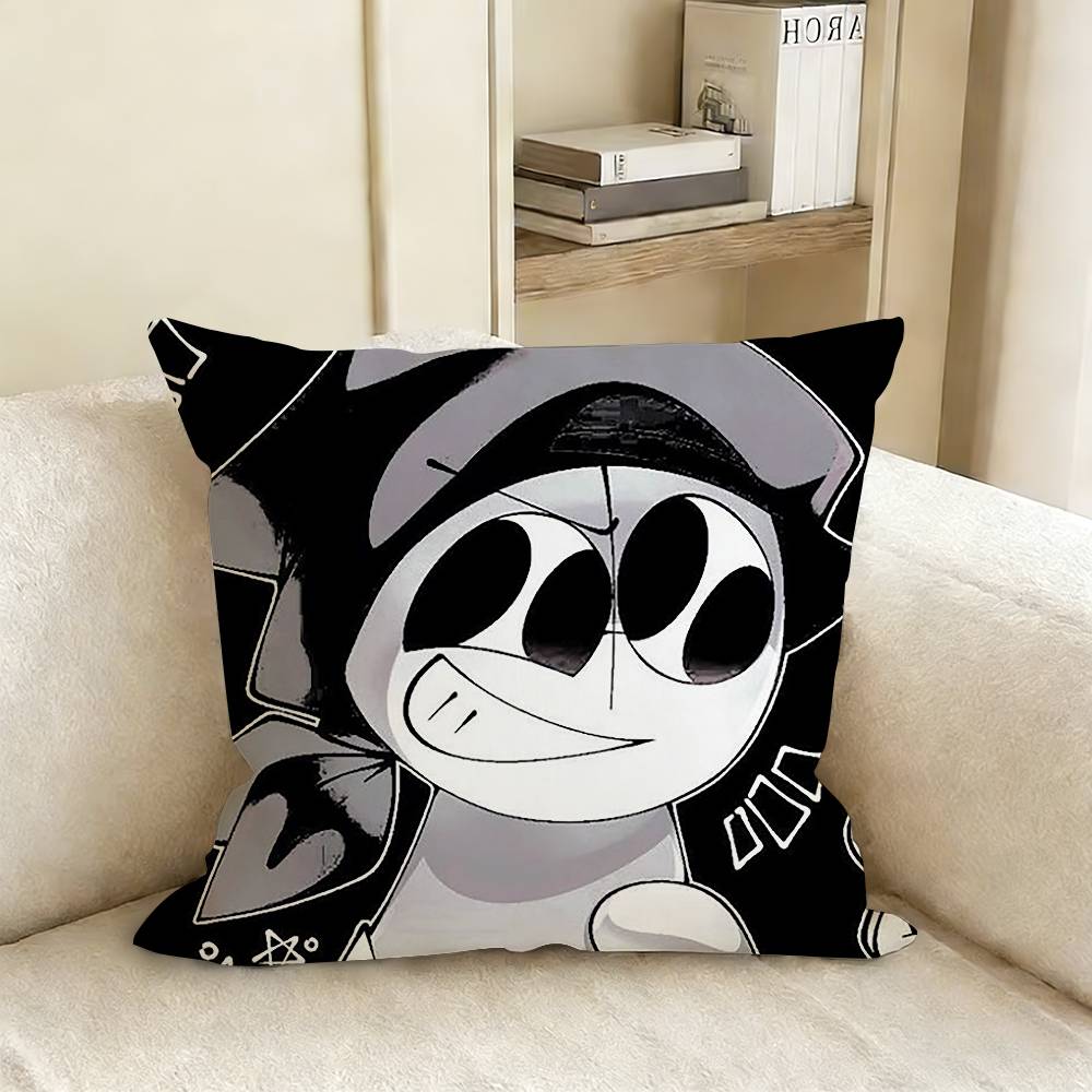 D-Deimos M-Madness C-Combat Various Sizes Square Pillow Case For Car Home Bedchamber Decor
