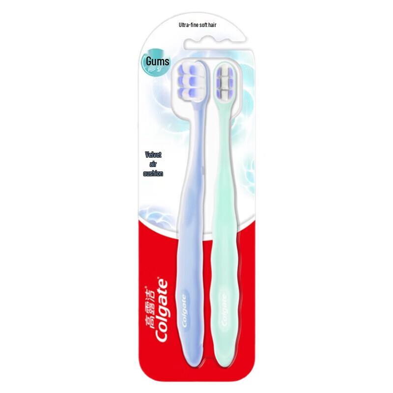 Colgate Velvet Cushion Soft Toothbrush (2-Pack)