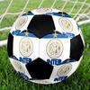 Pallone Calcio Indoor Inter Milan Colorato Cucito a Macchina PVC Misura 5 Allenamento Squadra Pronto per la Competizione Durevole Rimbalzo Elevato Cool Regalo Sportivo