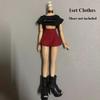 Kids Toys Doll Outfit Skirt Fashion T-shirt Pants Doll Dresses Clothes for 1/6 BJD 27~28cm Doll