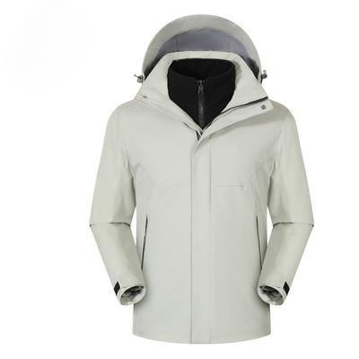 New Three-in-one Removable Outdoor Jacket for Men and Women Outdoor Windproof Waterproof and Warm Hard Shell