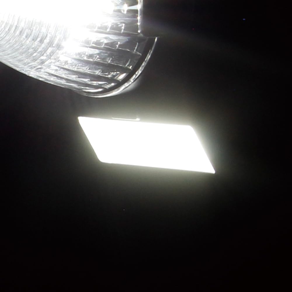 Tsuchiya Yac Car Interior Flash Downlight, White, CE-436