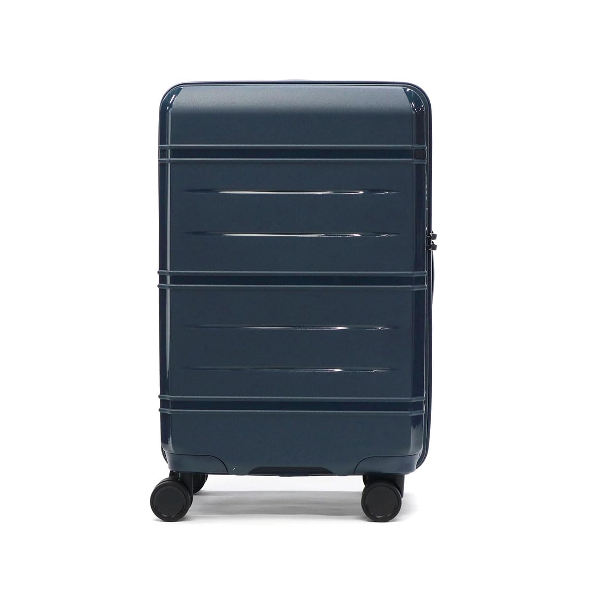 

S 1 night and 2 2 nights and 3 twin wheel interior inner pouch carry carry Tacticity Navy [Ace Tokyo] Suitcase, carry-on, size, days, days, 33L, Темно-синій