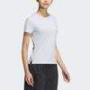 Adidas Cool Feeling Slim Fit Sports Casual T-Shirt Women Tops Light-Blue JD5260