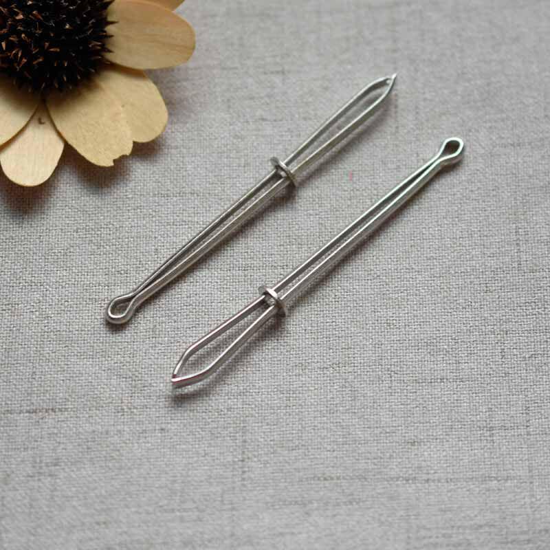 Elastic Band Threading Tool: Clip & Rope Guide for Pants & Belts