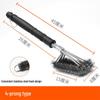 Long Handle Stainless Steel BBQ Grill Brush