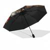 1pc Resident Evil- Automatic Opening/Closing Umbrella with Convenient Three-Fold Design, 8 Iron Ribs - for Outdoor Daily UseA09