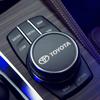 3D Metal Car Interior Decorative Badge Emblem Sticker for Toyota Camry Corolla Prado Hilux Yaris Supra Fortuner Auto Accessories